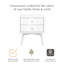 Palma Nightstand With USB Port-639980989
