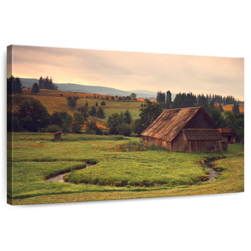 Ferme de campagne finlandaise Lilie, H 8 po x l 12 po