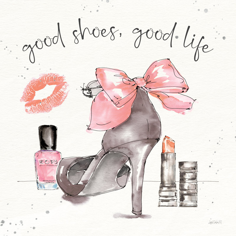 Chic Accents III - Imprimé, Non, H 12 po x l 12 po x P 1,25 po, Cadre flottant noir