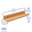 Harbour Housewares - Floating Picture Ledge Wall Shelves-79460263-79460262