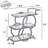 Antu 3-Tier Mobile Home Service Bar Cart-175843456
