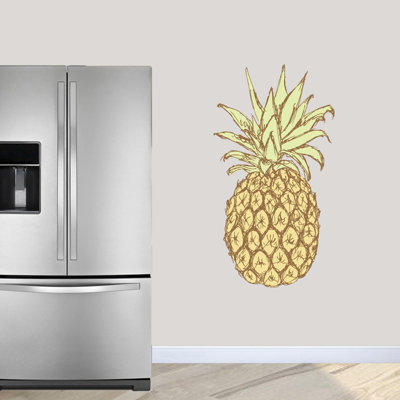 Décalcomanie murale ananas