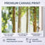 Étude de forêt verte - ensemble d'art mural sur toile traditionnel encadré de 3-72043241-72044378