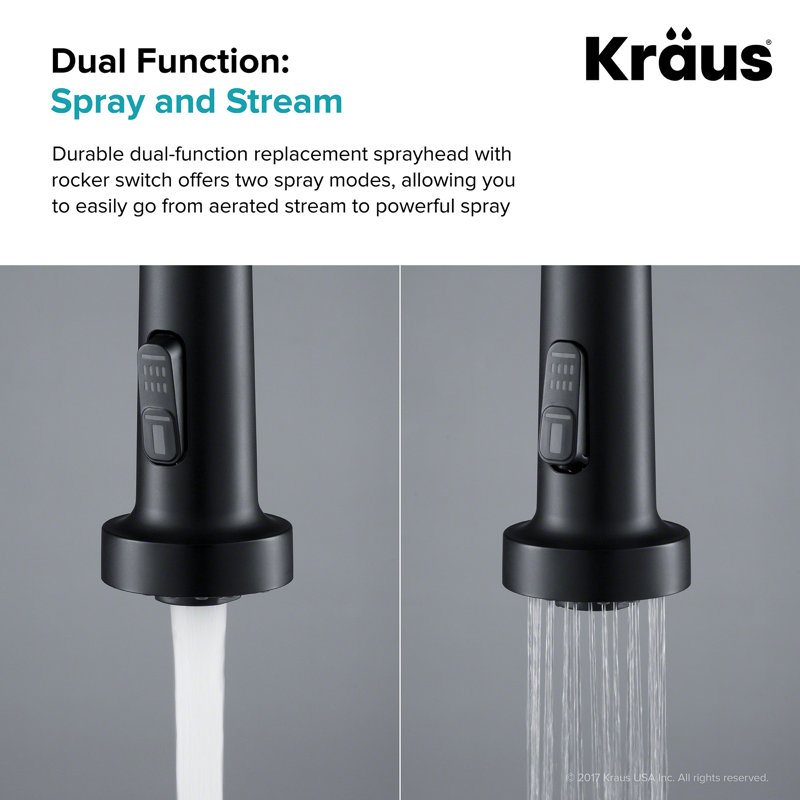 Side Sprayer, Matte Black