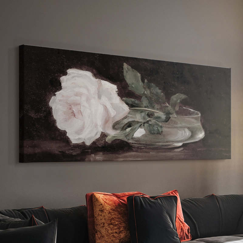 Botanical Series-CD XXXII - Toile tendue avec châssis - Prêt à accrocher, H 12 po x l 30 po