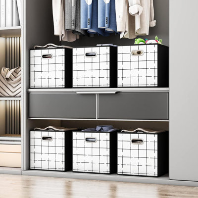 East Urban Home Fabric Decorative Bin