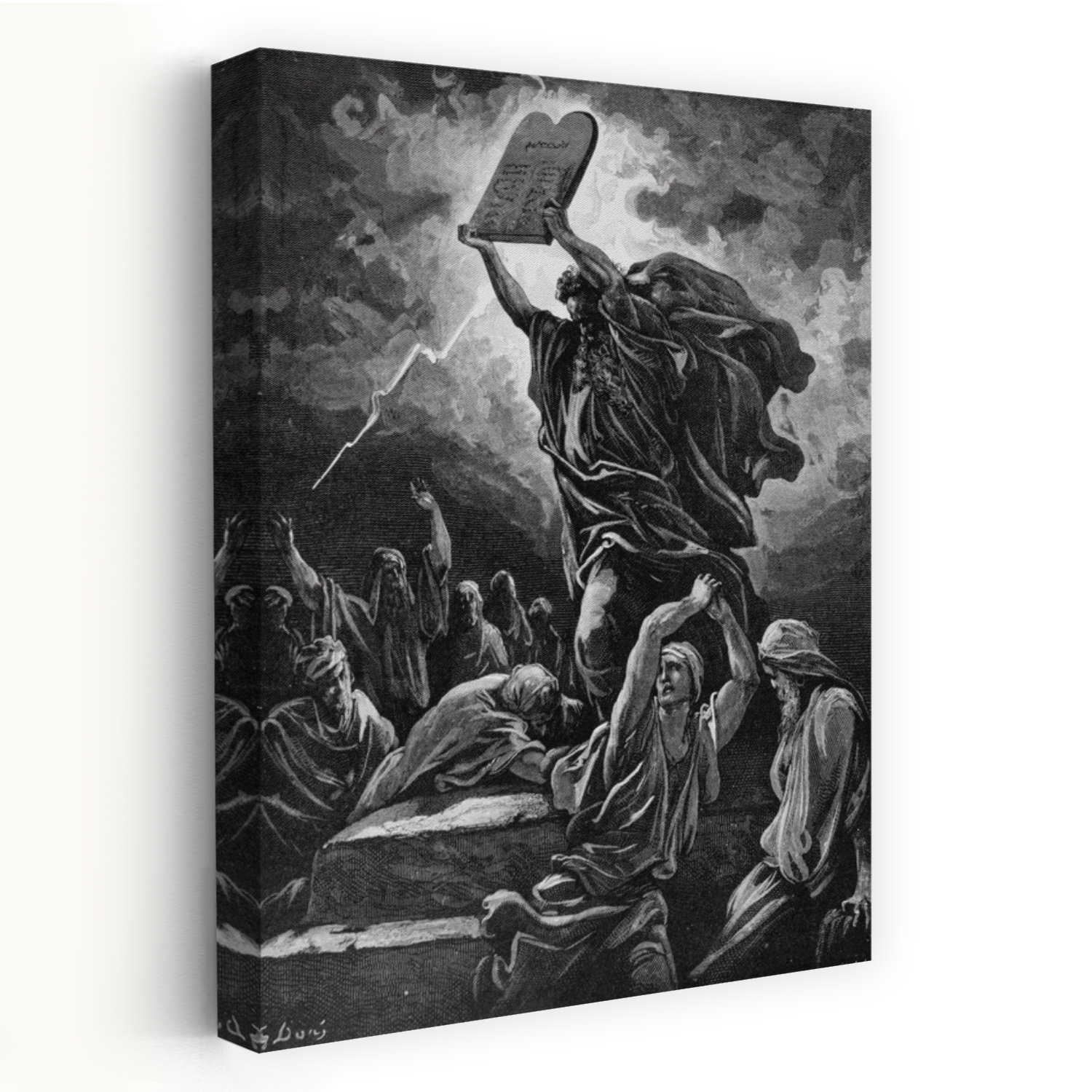 Astoria Grand Moses Breaking The Tablets Of The Law The Ten ...
