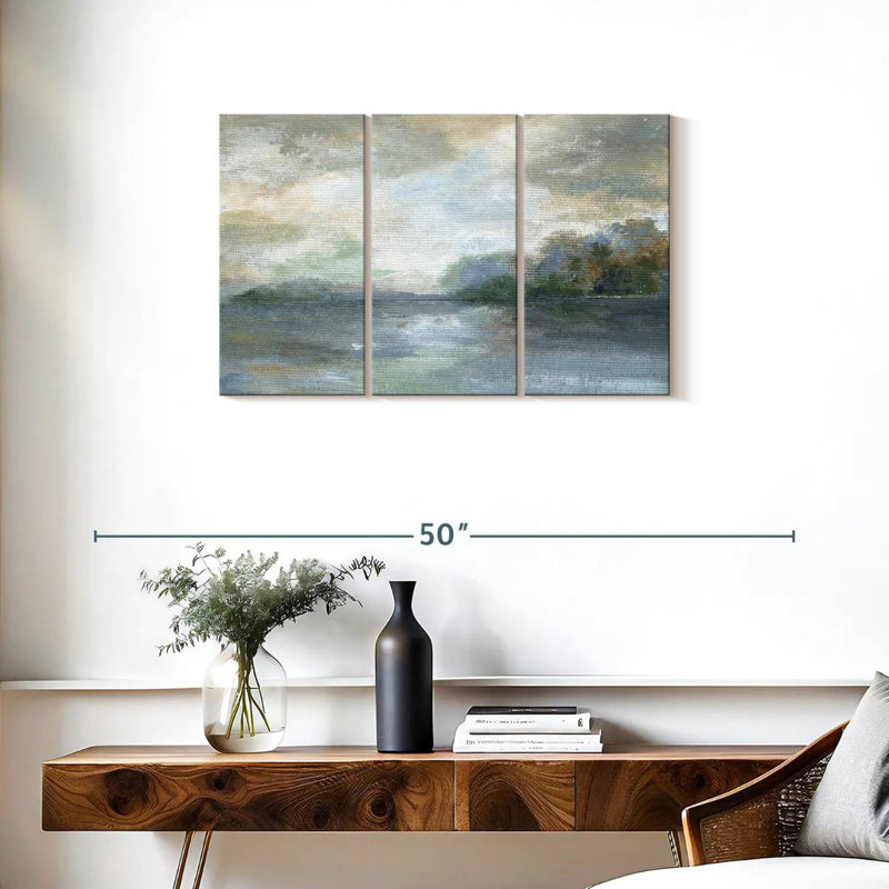 Avery Blue Ethereal, 20'' H X 33'' W