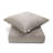 Knife Edge Seat Cushion With Zipper Closure And Knife Edge, Plain Back Cushion, With White Polyester Padded Fill.-1089601996