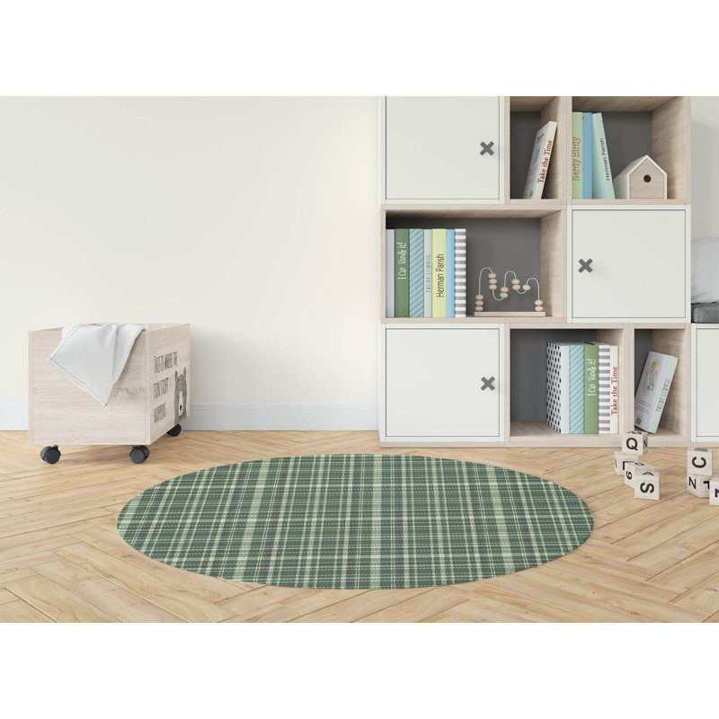 Tapis de jeu Rocky Tartan, Vert