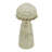 Gray Stoneware Artichoke Statue on Pedestal Base-189567283