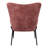Velvet Armchair with Ottoman-382774842
