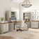 Huckins 4 L-Shaped Computer Desk Office Set