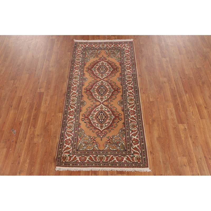 Tapis orange orange Anatolian 3x6
