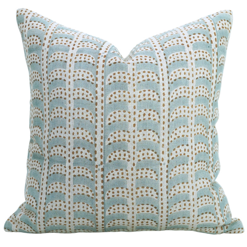 Housse de coussin en lin épais traditionnel Traditional, H 26 po x l 26 po