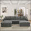 Canapé confortable moderne à 4 places avec rangement et accessoires pratiques pour le salon-375940997-375940999-375941000