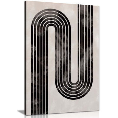 Black Arches Artistic - Wrapped Canvas Print