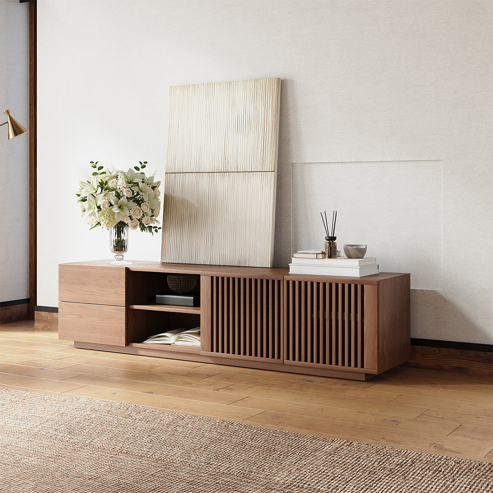 71" Mid-Century Modern Media Console