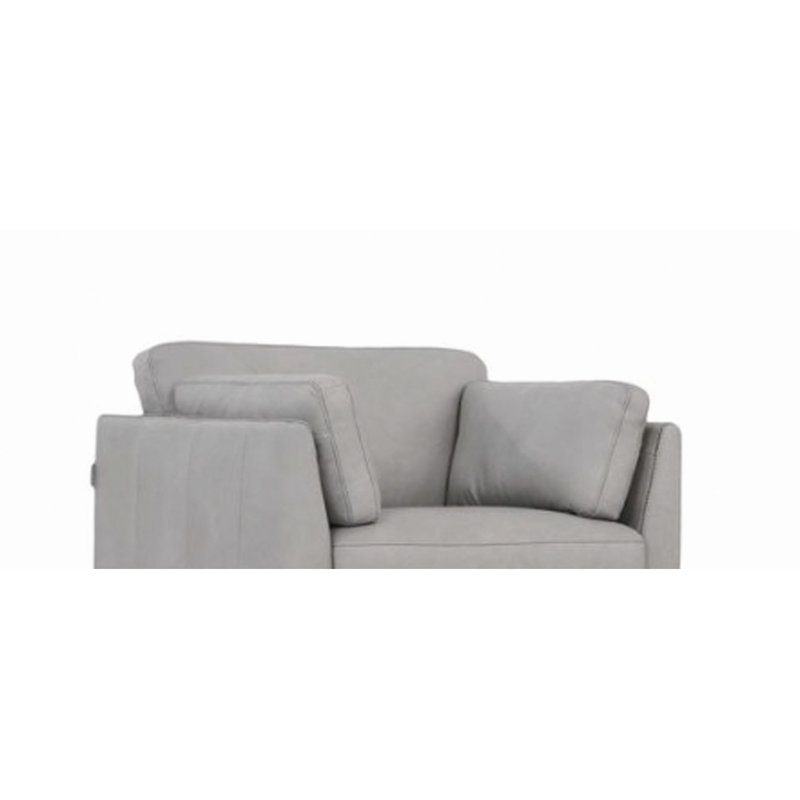 Chaise en cuir Matias (assemblée)