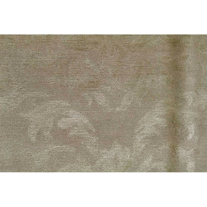 BEIGE noué à la main Tapis décoratif