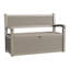 Boîte de rangement en résine résistante aux intempéries de 120 gal, boîte de rangement imperméable-129386481