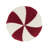 Peppermint Collection Abstract Reversible Throw Pillow-101069528