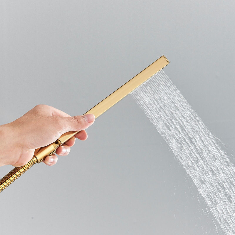 Système de douche complet avec valve brute