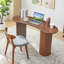 Curved Writing Desk-741706956