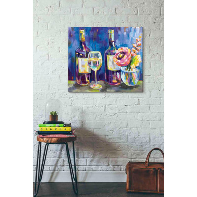 "Floral Party" par Jeanette Vertentes, art mural sur toile