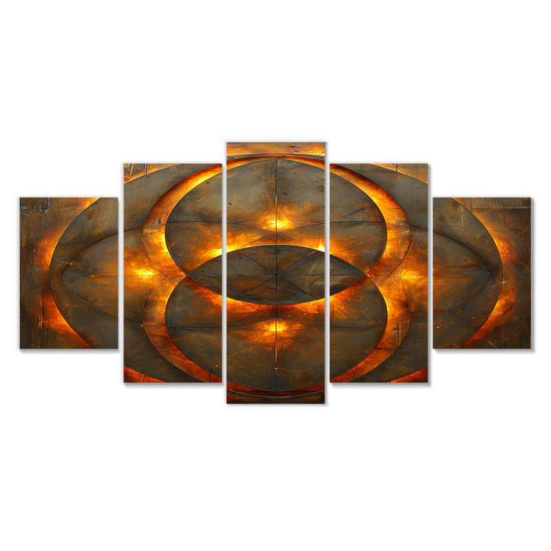 Ashman - Geometric Wall Art 5 Piece