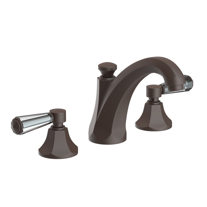 Metropole Widespread Bathroom Faucet with Drain Asssembly, Rubbed Bronze