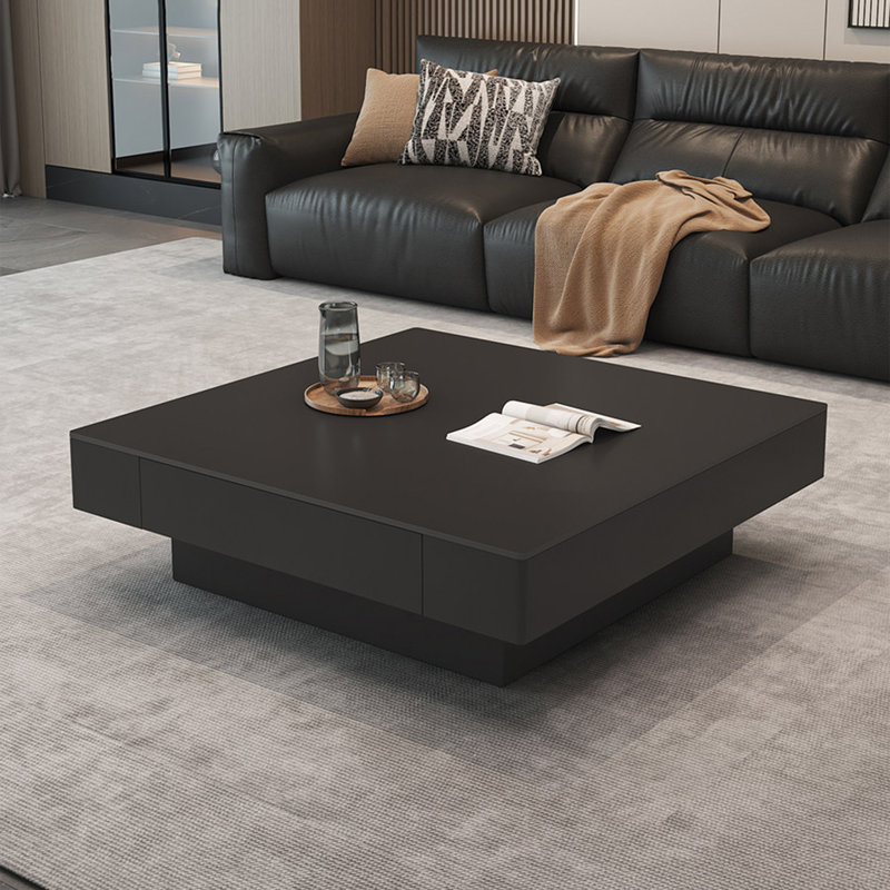 Table basse Light Luxury, H 15 po x L 47,2 po x l 47,2 po