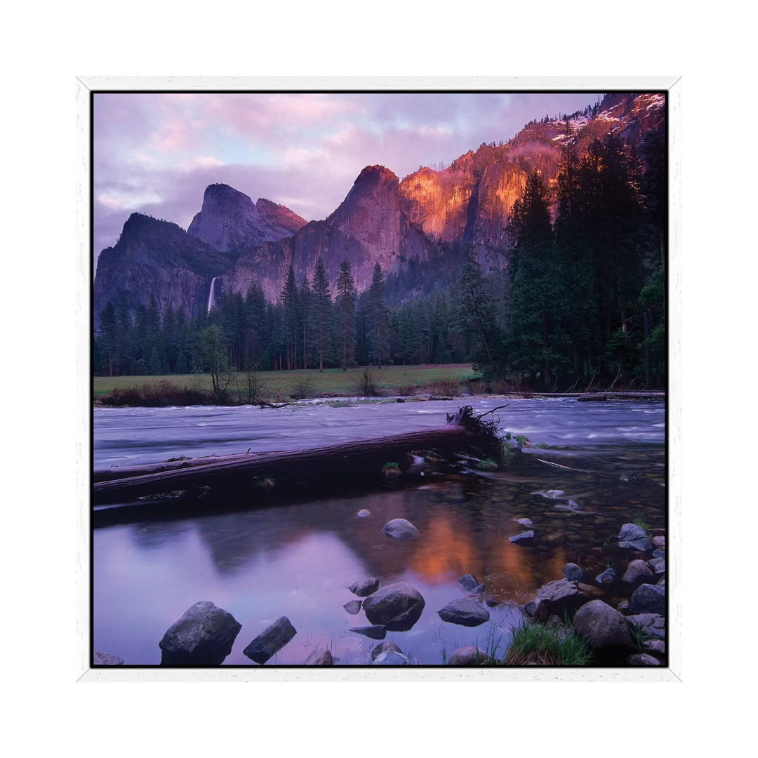Bridal Veil Falls And The Merced River In Yosemite Valley, Yosemite National Park, California by Tim Fitzharris - Gallery-Wrapped Canvas Giclée on Can