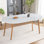 Table de salle à manger extensible