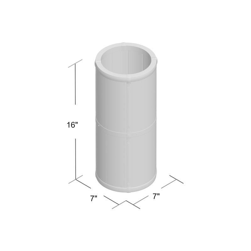 Alcorn Freestanding Umbrella Stand, 16"