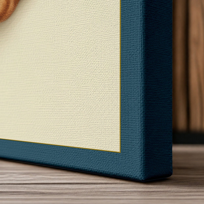 Print, 18x12 - 45.7 x 30.5 cm, Teal Border