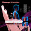 Inbox Zero Adjustable Padded Armrests and Reclining PC & Racing Game Chair