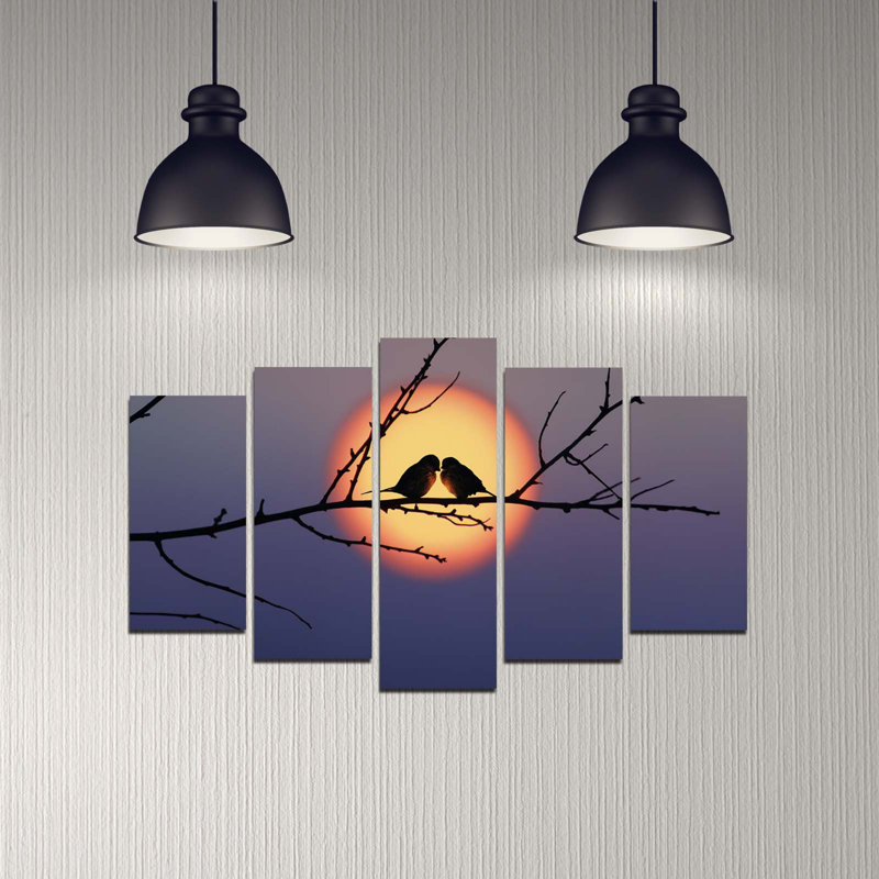 5 Piece No Frame Print on MDF