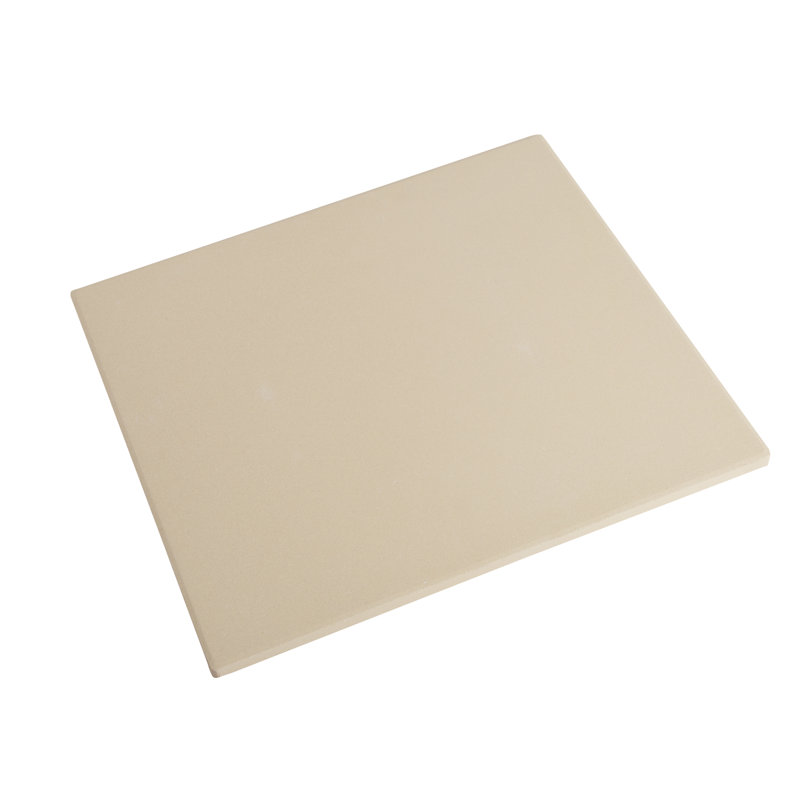 Old Stone Beige Cordierite Rectangle Pizza Stone, 14x16-Inch