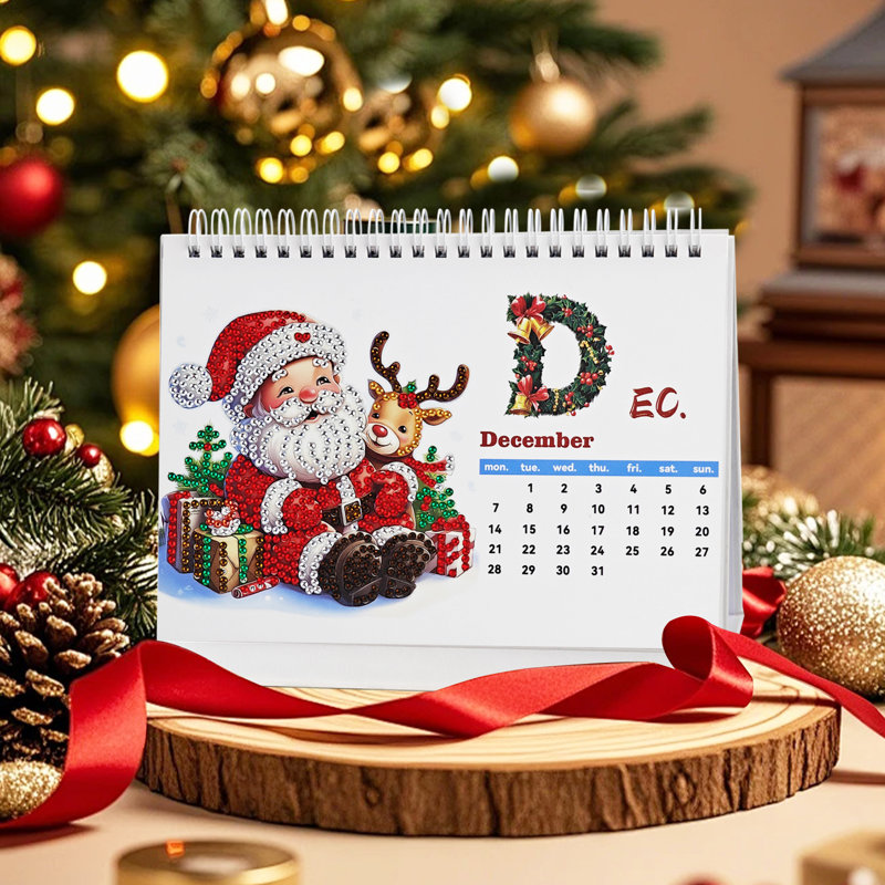 Diamant, calendrier artistique - décoration de maison