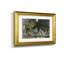 Ensemble de 4 reproductions encadrées de paysage rétro Lxxxviii