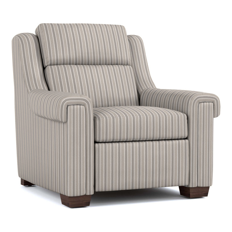 Chester Recliner, Perigold Piccadilly Stripe Patina