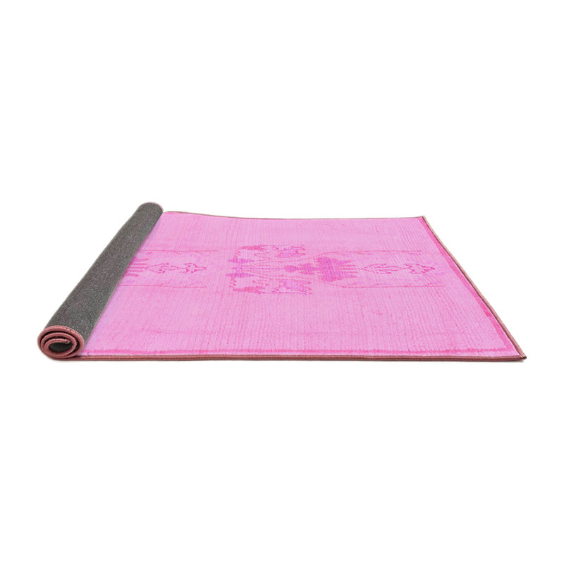 Bryen Abstract Indoor Rug, Round 6'