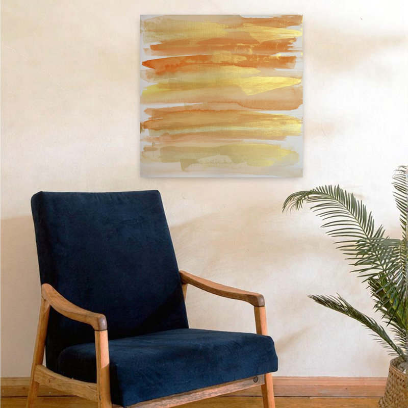 Art contemporain, art contemporain abstrait, H 24 po x l 24 po