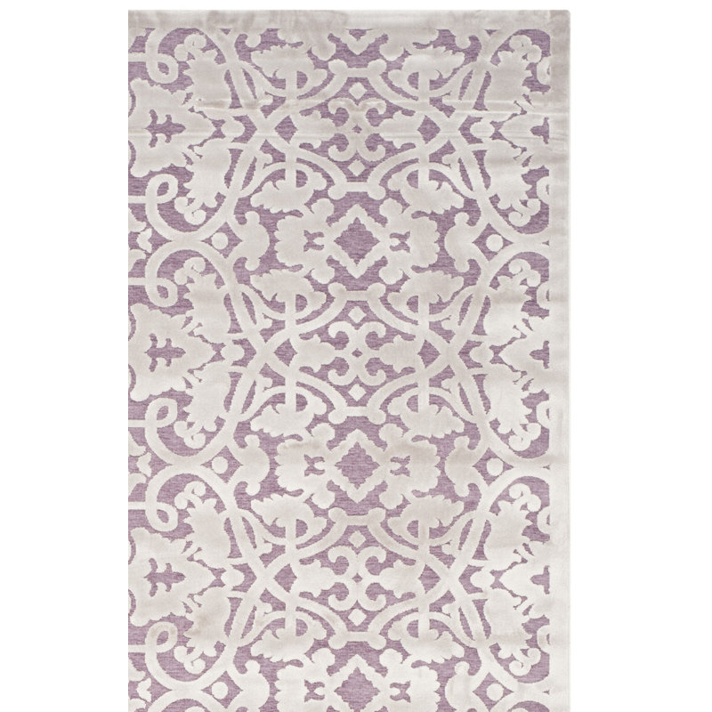 Tapis mauve/violet Bilboro, Rectangulaire 3 pi x 5 pi