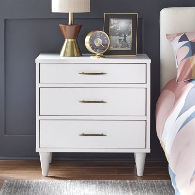 Afrida 3 Drawer Nightstand