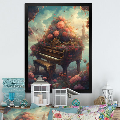 Floral Floral In Heaven I sur impression sur toile