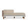 Catalina Outdoor Teak Chaise Lounge