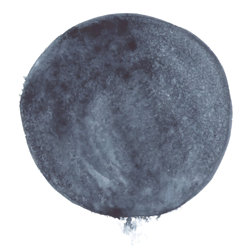 Abstract Grey Stain by Olga_Bonitas - Wrapped Canvas Painting, 30cm H x 30cm W