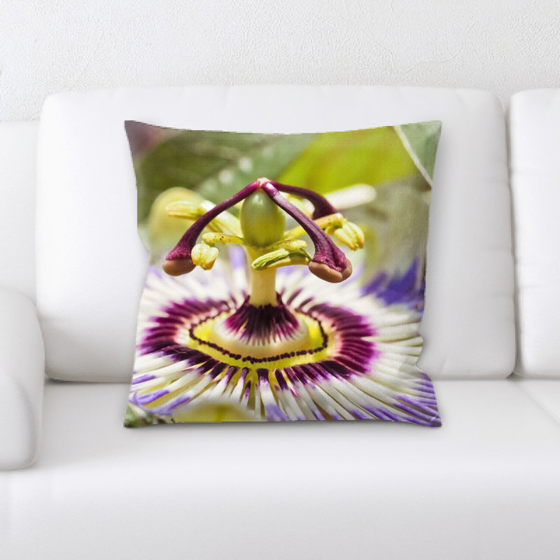 Coussin décoratif fleur
